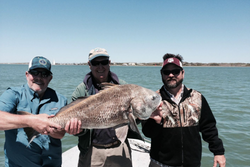 Fishing for Black Drum in Aransas Pass, TX